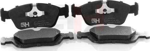 GH GH-411510 - Set placute frana,frana disc aaoparts.ro