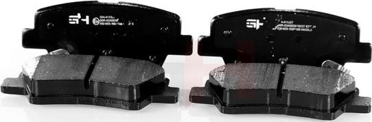 GH GH-411327 - Set placute frana,frana disc aaoparts.ro