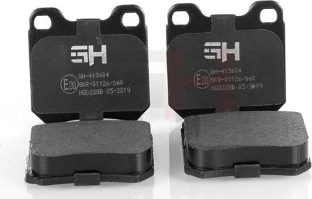 GH GH-413604 - Set placute frana,frana disc aaoparts.ro