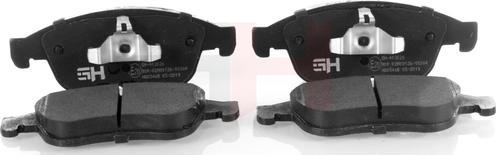 GH GH-413026 - Set placute frana,frana disc aaoparts.ro