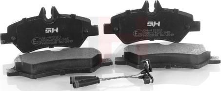 GH GH-413361 - Set placute frana,frana disc aaoparts.ro