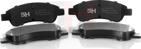 GH GH-413741 - Set placute frana,frana disc aaoparts.ro