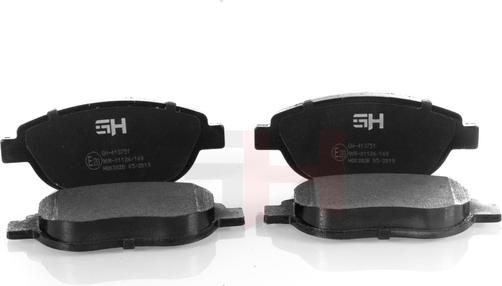 GH GH-413751 - Set placute frana,frana disc aaoparts.ro