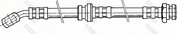 Girling 9004174 - Furtun frana aaoparts.ro