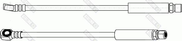 Girling 9004348 - Furtun frana aaoparts.ro