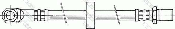Girling 9004261 - Furtun frana aaoparts.ro