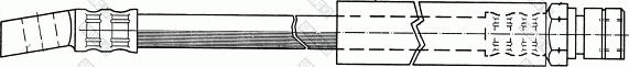 Girling 9004243 - Furtun frana aaoparts.ro