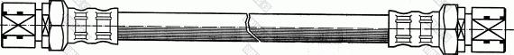 Girling 9001138 - Furtun frana aaoparts.ro