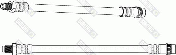 Girling 9001270 - Furtun frana aaoparts.ro