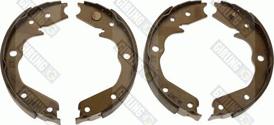 Girling 5184979 - Set saboti frana, frana de mana aaoparts.ro