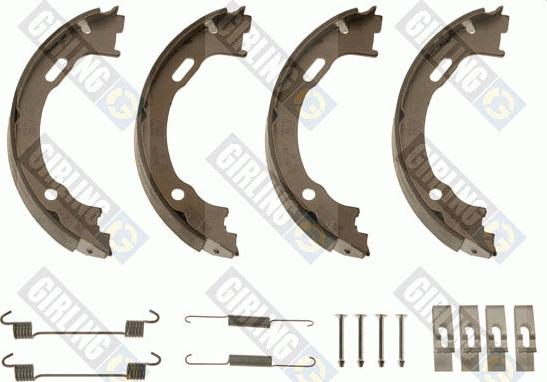 Girling 5184759 - Set saboti frana, frana de mana aaoparts.ro