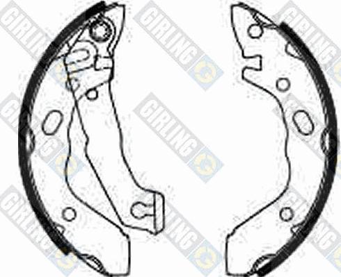 Girling 5185689 - Set saboti frana aaoparts.ro