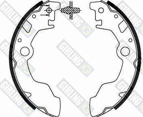 Girling 5185839 - Set saboti frana aaoparts.ro