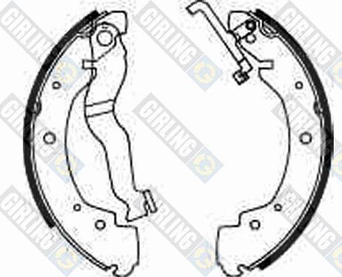 Girling 5185303 - Set saboti frana aaoparts.ro