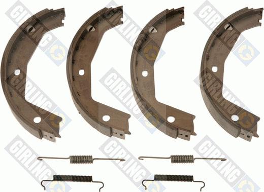 Girling 5186062 - Set saboti frana, frana de mana aaoparts.ro