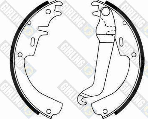 Girling 5180159 - Set saboti frana aaoparts.ro