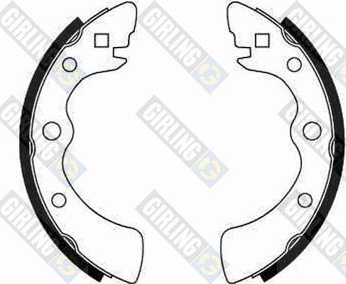 Girling 5180719 - Set saboti frana aaoparts.ro