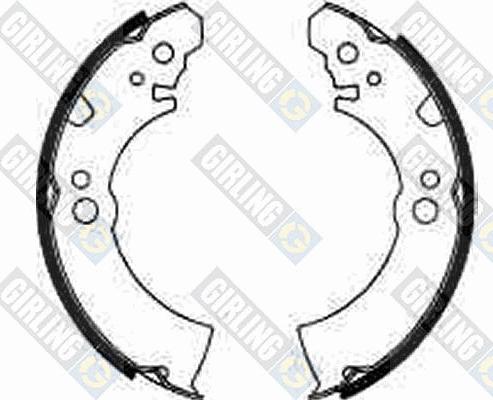 Girling 5181569 - Set saboti frana aaoparts.ro