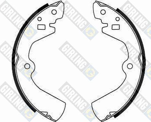 Girling 5183089 - Set saboti frana aaoparts.ro