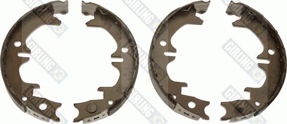 Girling 5187149 - Set saboti frana, frana de mana aaoparts.ro