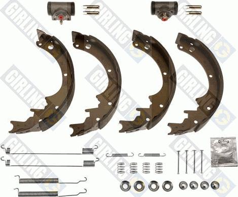 Girling 5219429 - Set saboti frana aaoparts.ro