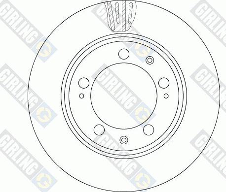 Girling 6064845 - Disc frana aaoparts.ro