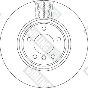 Delphi BG9235C - Disc frana aaoparts.ro