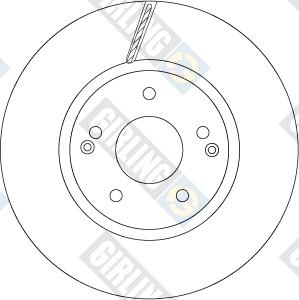 Girling 6068041 - Disc frana aaoparts.ro