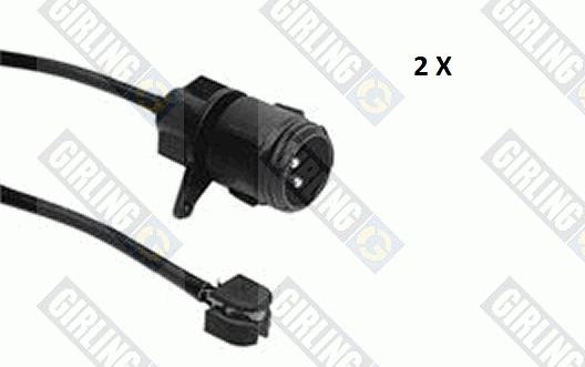 Girling 6310602 - Senzor de avertizare,uzura placute de frana aaoparts.ro