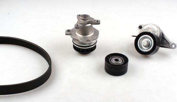 GK K986964A - Pompa apa + Set curea transmisie cu caneluri aaoparts.ro