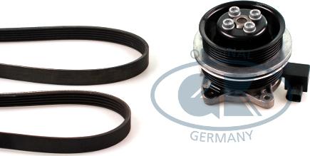 GK K980289B - Pompa apa + Set curea transmisie cu caneluri aaoparts.ro