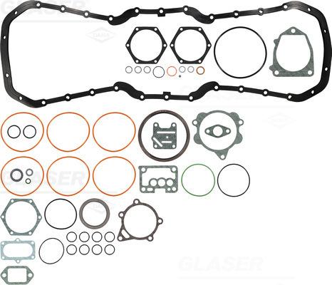Glaser B38296-00 - Set garnituri, carter aaoparts.ro