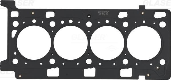 Glaser H84841-00 - Garnitura, chiulasa aaoparts.ro