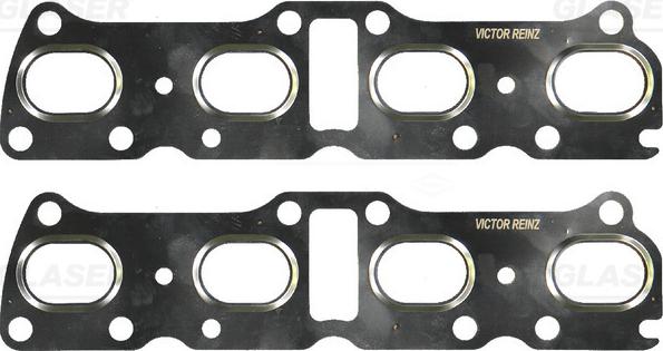 Glaser M89985-00 - Set garnituri, galerie evacuare aaoparts.ro