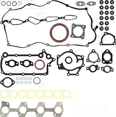 Glaser S90315-00 - Set garnituri complet, motor aaoparts.ro