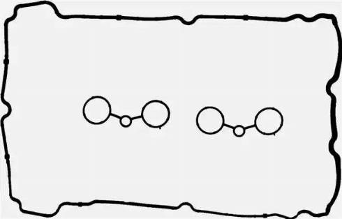 Glaser V38327-00 - Set garnituri, Capac supape aaoparts.ro