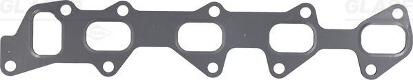 Glaser X90749-01 - Garnitura, galerie evacuare aaoparts.ro