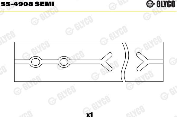 Glyco 55-4908 SEMI - Cuzinet, arbore aaoparts.ro