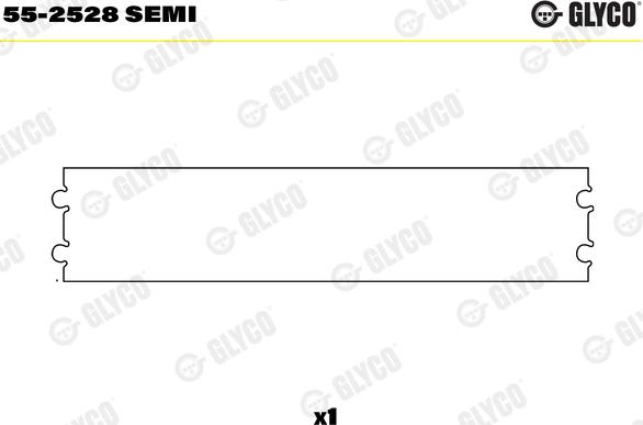 Glyco 55-2528 SEMI - Cuzinet, arbore aaoparts.ro