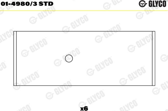 Glyco 01-4980/3 STD - Cuzineti biela aaoparts.ro