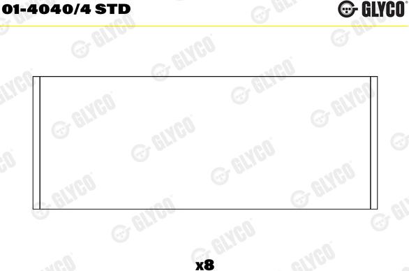 Glyco 01-4040/4 STD - Cuzineti biela aaoparts.ro