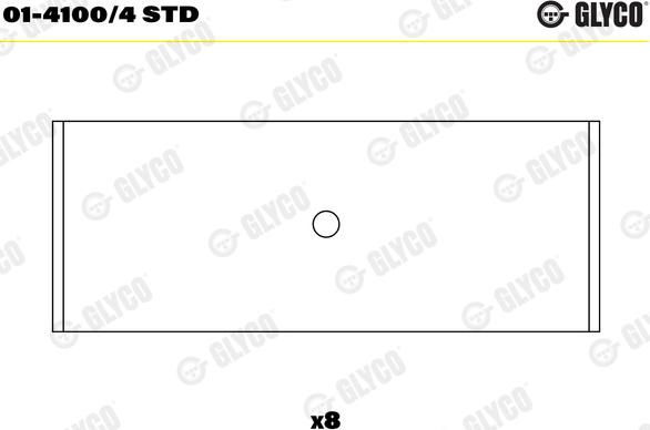 Glyco 01-4100/4 STD - Cuzineti biela aaoparts.ro