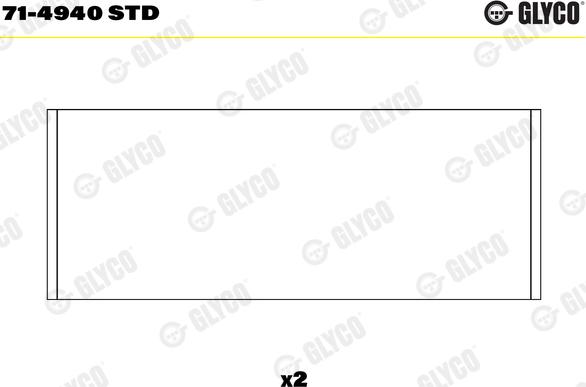 Glyco 71-4940 STD - Cuzineti biela aaoparts.ro