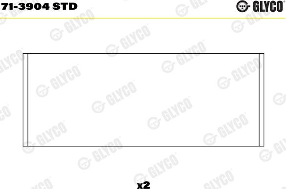 Glyco 71-3904 STD - Cuzineti biela aaoparts.ro