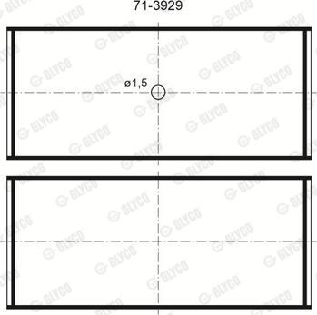 Glyco 71-3929/4 STD - Cuzineti biela aaoparts.ro