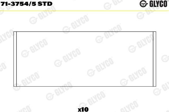 Glyco 71-3754/5 STD - Cuzineti biela aaoparts.ro