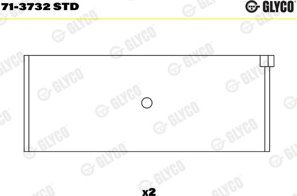 Glyco 71-3732 STD - Cuzineti biela aaoparts.ro