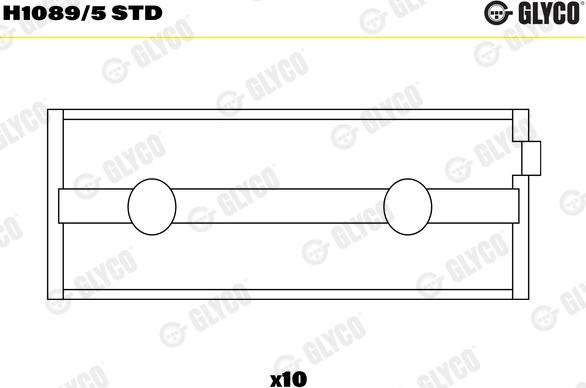 Glyco H1089/5 STD - Cuzineti, arbore cotit aaoparts.ro