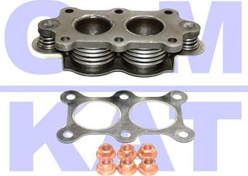 G+M KAT FL800147 - Teava reparatie, catalizator aaoparts.ro