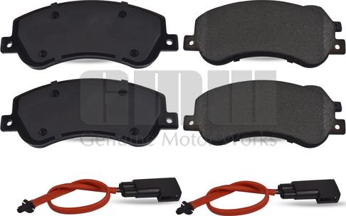 GMW BDP1433952 - Set placute frana,frana disc aaoparts.ro